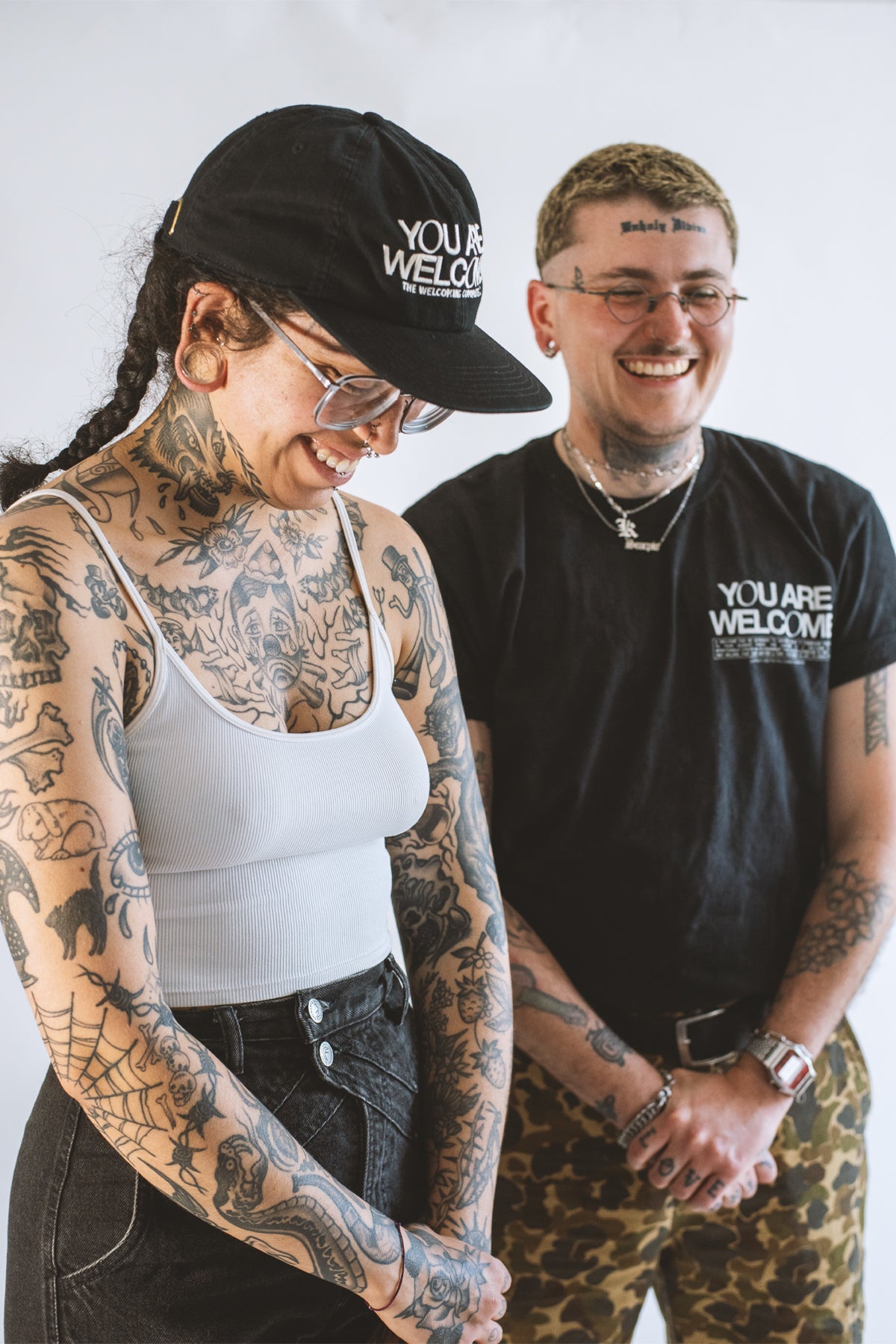 You Are Welcome Hat - Black