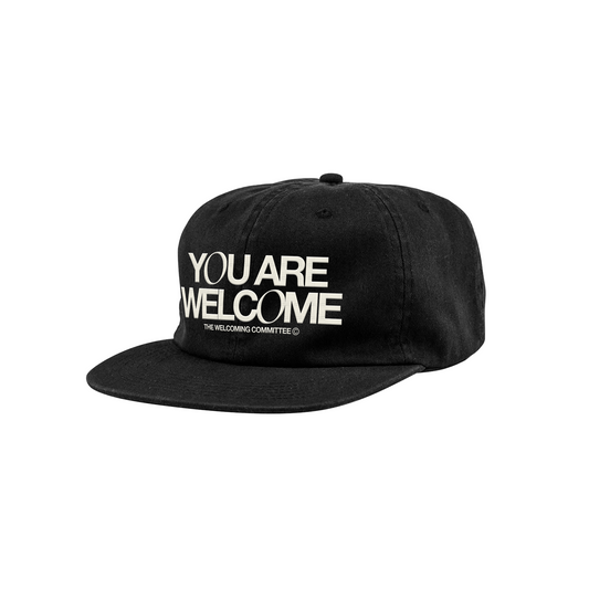 You Are Welcome Hat - Black