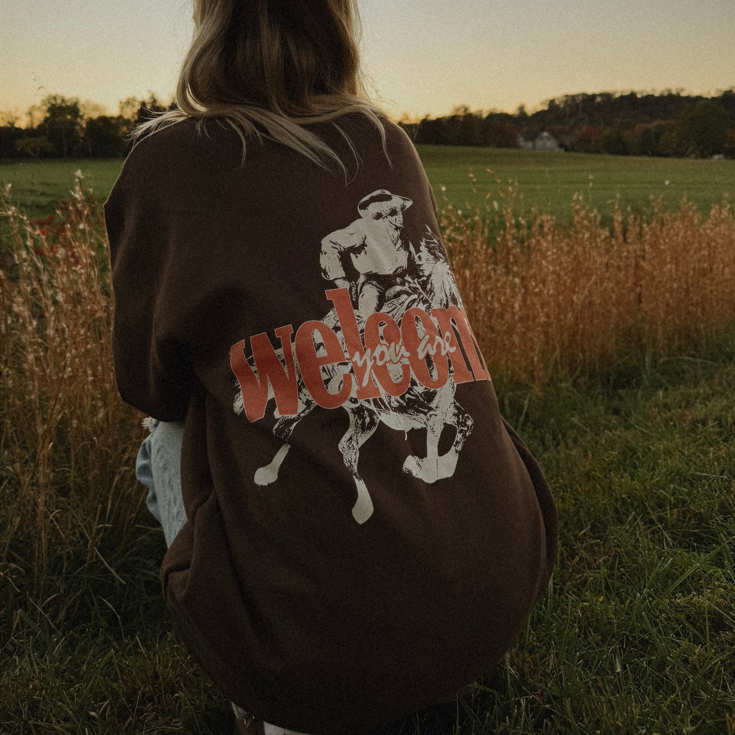 Cowboy Crewneck