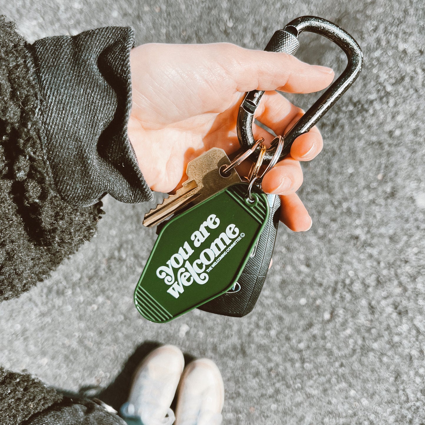 You Are Welcome Keychain